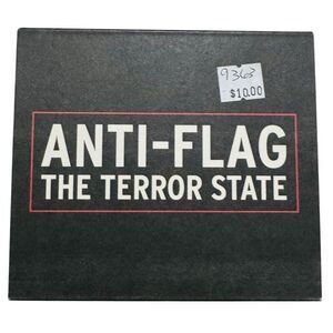 Anti-Flag "The Terror State" (2003 Fat Wreck Chords CD)  Censored Cover Version